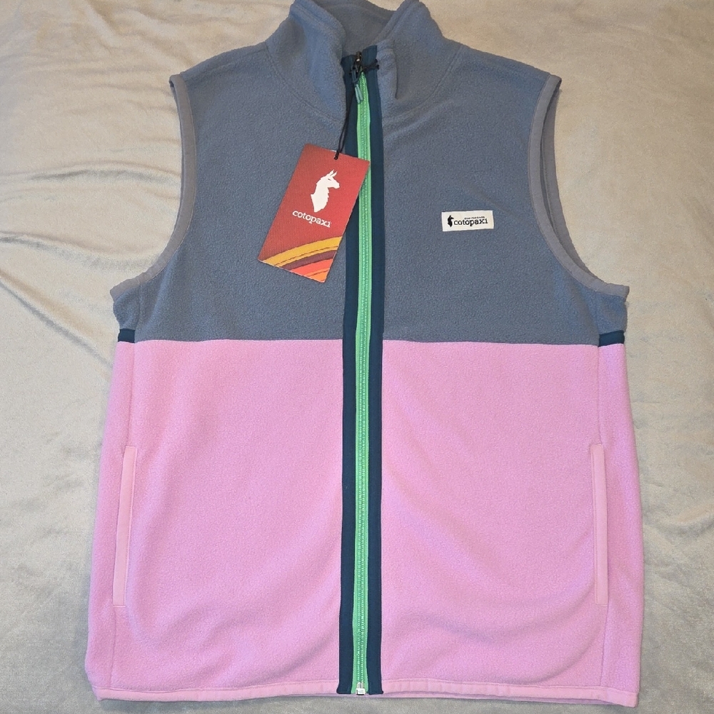 Cotopaxi Blue and Pink Womens Vest